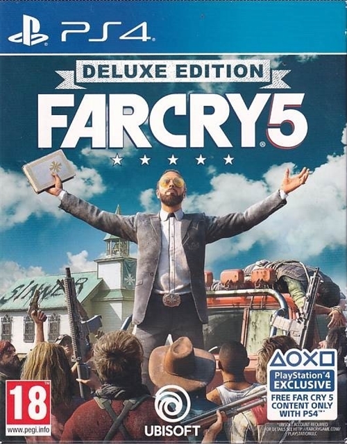 Far Cry 5 -Deluxe Edition - PS4 (A Grade) (Genbrug)